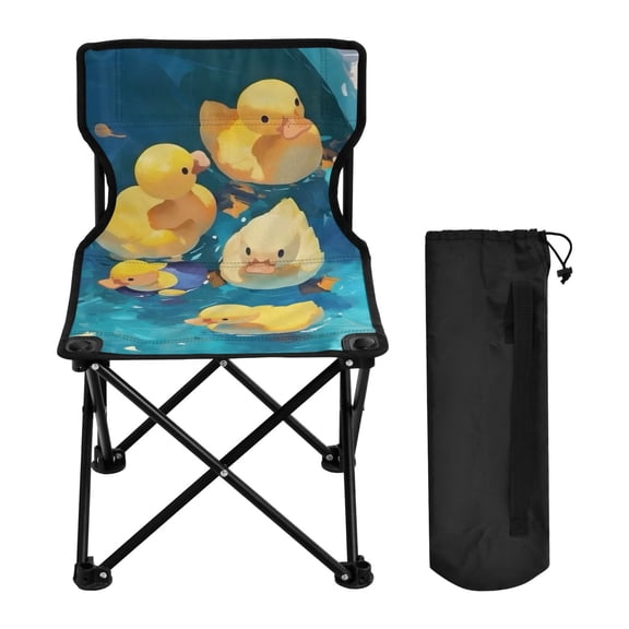 BZSMCE Camping Chairs Modern Folding chair In Duckling Dip Pattern