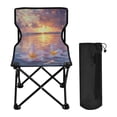 thumbnail image 1 of BZSMCE Camping Chairs Modern Tropical Serenity Pattern Folding chair, 1 of 8