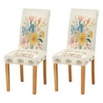 thumbnail image 1 of BZSMCE Chairs Slipcovers Dining Chair Covers Blossom Love Creative Pattern, 1 of 7