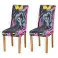 thumbnail image 1 of BZSMCE Chairs Slipcovers Dining Chair Covers Bold Reflection Creative Pattern, 1 of 7
