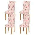 thumbnail image 1 of BZSMCE Chairs Slipcovers Dining Chair Covers Cherry Blossom Delight Creative Pattern, 1 of 7