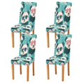 thumbnail image 1 of BZSMCE Chairs Slipcovers Dining Chair Covers Chillin' Pandas in Shades Creative Pattern, 1 of 7