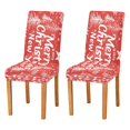 thumbnail image 1 of BZSMCE Chairs Slipcovers Dining Chair Covers Classical Design Merrh Christmas Print Creative Pattern, 1 of 7
