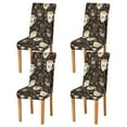 thumbnail image 1 of BZSMCE Chairs Slipcovers Dining Chair Covers Coffee Lovers' Delight Creative Pattern, 1 of 7
