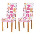thumbnail image 1 of BZSMCE Chairs Slipcovers Dining Chair Covers Cute Bear Stylized Printing Creative Pattern, 1 of 7