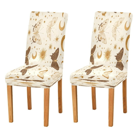 BZSMCE Chairs Slipcovers Dining Chair Covers Design Butterfly Pattern Creative Pattern