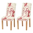 thumbnail image 1 of BZSMCE Chairs Slipcovers Dining Chair Covers Elegant Design Christmas Bowknot Creative Pattern, 1 of 7