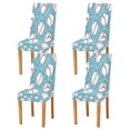 thumbnail image 1 of BZSMCE Chairs Slipcovers Dining Chair Covers Lightning Struck Baseballs Creative Pattern, 1 of 7