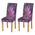 thumbnail image 1 of BZSMCE Chairs Slipcovers Dining Chair Covers Mystic Purple Lotus Creative Pattern, 1 of 7
