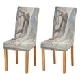 thumbnail image 1 of BZSMCE Chairs Slipcovers Dining Chair Covers Reindeer Grazing in The Snow-covered Creative Pattern, 1 of 7