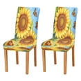 thumbnail image 1 of BZSMCE Chairs Slipcovers Dining Chair Covers Sunflower Pattern Creative Pattern, 1 of 7