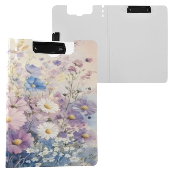 BZSMCE Clipboard Folder A4 Foldable Clipboards With Springtime Dream Printed