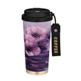 thumbnail image 1 of BZSMCE Coffe Bottles Stainless Steel Water Bottle With Fasshion Whispers Of Lavender Printed, 1 of 8