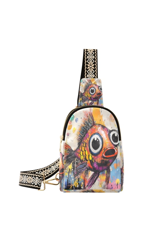 Crossbody Fashion Whimsical Wonder Printed Waist Packs