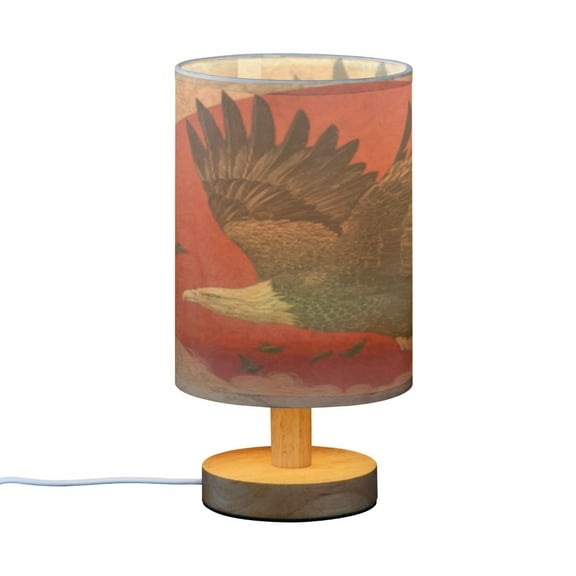 BZSMCE Decor Bedside Table Lamp Shadowflight over Dawn Printed