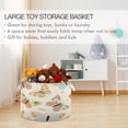thumbnail image 1 of BZSMCE Decorative Storage Open Bins 20x14in In Butterfly with Flower Printed, 1 of 6