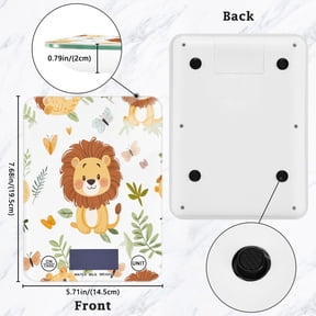 BZSMCE Digital Food Scale Kitchen Scales Creatively Color Splash Leopards Pattern Baking Cooking Keto and Meal Prep, with LCD Display