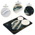 thumbnail image 1 of BZSMCE Dish Drying Mat Serpent Of The Cosmos Pattern Design Drying Mats, 1 of 8