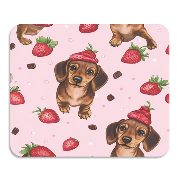 BZSMCE Dish Drying Mats Diatom Berry Sweet Pup Creativity Pattern Mud Drain Pad