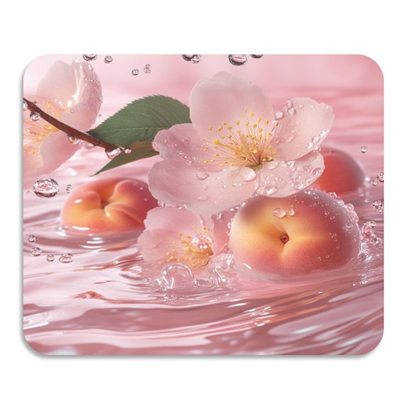 BZSMCE Dish Drying Mats Diatom Blossoms in Water Creativity Pattern Mud Drain Pad