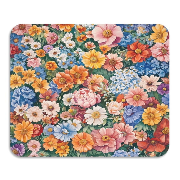 BZSMCE Dish Drying Mats Diatom Colorful Floral Fiesta Creativity Pattern Mud Drain Pad