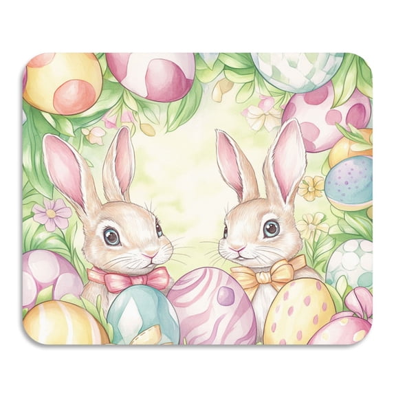 BZSMCE Dish Drying Mats Diatom Easter Bunny Bliss Creativity Pattern Mud Drain Pad