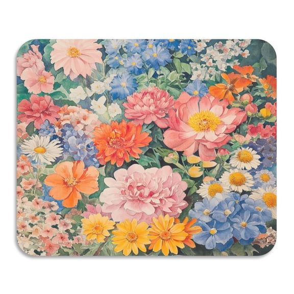 BZSMCE Dish Drying Mats Diatom Fluffy Companion with Blooms Creativity Pattern Mud Drain Pad