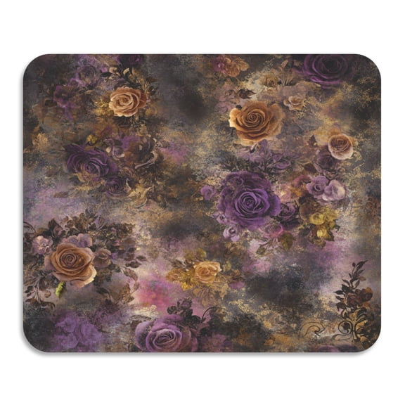 BZSMCE Dish Drying Mats Diatom Mystic Blooms Creativity Pattern Mud Drain Pad