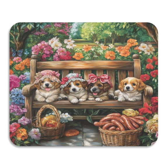 BZSMCE Dish Drying Mats Diatom Pups and Sausages Creativity Pattern Mud Drain Pad