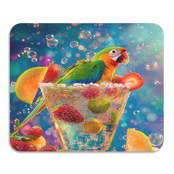BZSMCE Dish Drying Mats Diatom Sparkling Summer Sips Creativity Pattern Mud Drain Pad
