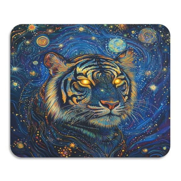 BZSMCE Dish Drying Mats Diatom Starlit Predator Creativity Pattern Mud Drain Pad