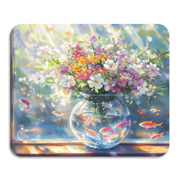 BZSMCE Dish Drying Mats Diatom Sunlit Aquatic Haven Creativity Pattern Mud Drain Pad