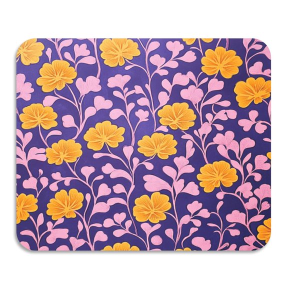 BZSMCE Dish Drying Mats Diatom Sunny Floral Dance Creativity Pattern Mud Drain Pad
