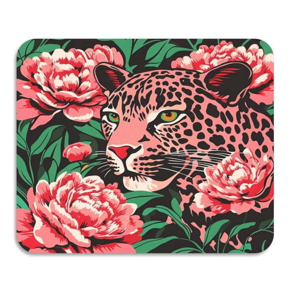 BZSMCE Dish Drying Mats Diatom The Leaping Leopard Creativity Pattern Mud Drain Pad