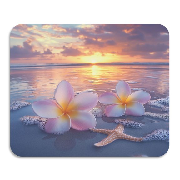 BZSMCE Dish Drying Mats Diatom Tropical Serenity Creativity Pattern Mud Drain Pad