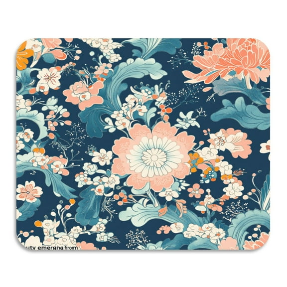 BZSMCE Dish Drying Mats Diatom Vibrant Floral Elegance Creativity Pattern Mud Drain Pad