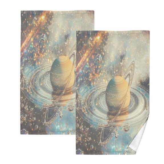 BZSMCE Face Towel Hand Towel Bath Towel Cotton Bath Towel Sets Hand Bath Towels Fashion Celestial Serenity Pattern