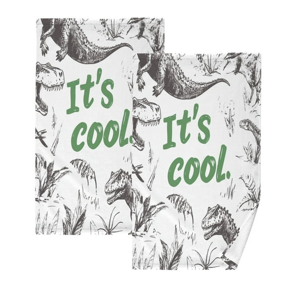 BZSMCE Face Towel Hand Towel Bath Towel Cotton Bath Towel Sets Hand Bath Towels Fashion Dino Chic Pattern