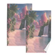 BZSMCE Face Towel Hand Towel Bath Towel Cotton Bath Towel Sets Hand Bath Towels Fashion Paradise Falls Pattern