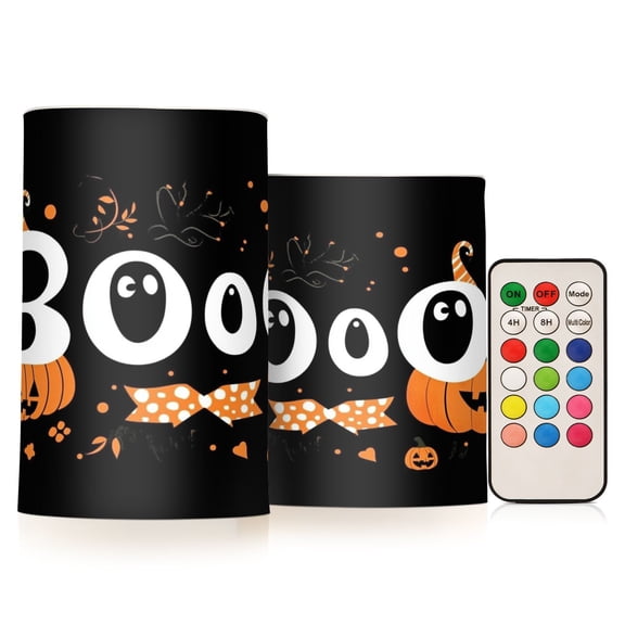 BZSMCE Flameless Candles LED Lights Cute Pumpkins Creativity Battery Candles