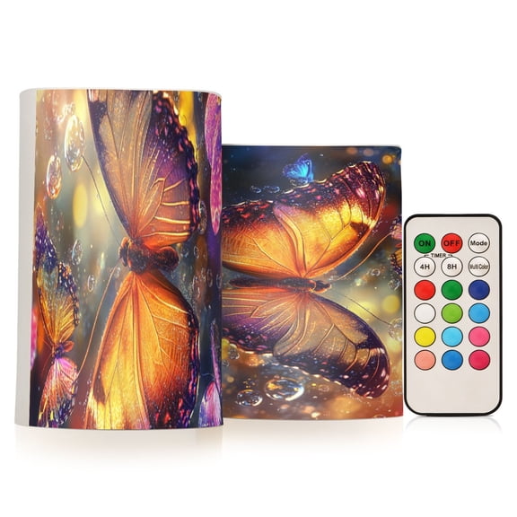 BZSMCE Flameless Candles LED Lights Enchanted Flight Creativity Battery Candles