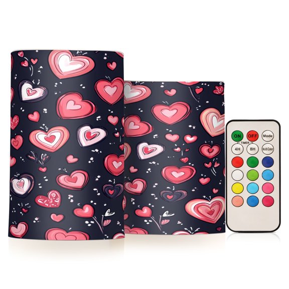 BZSMCE Flameless Candles LED Lights Heartfelt Whimsy Creativity Battery Candles