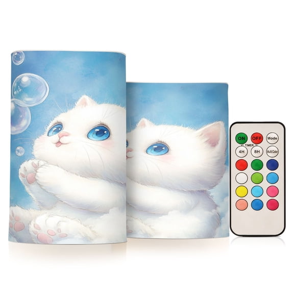 BZSMCE Flameless Candles LED Lights Playful Dreamer Creativity Battery Candles