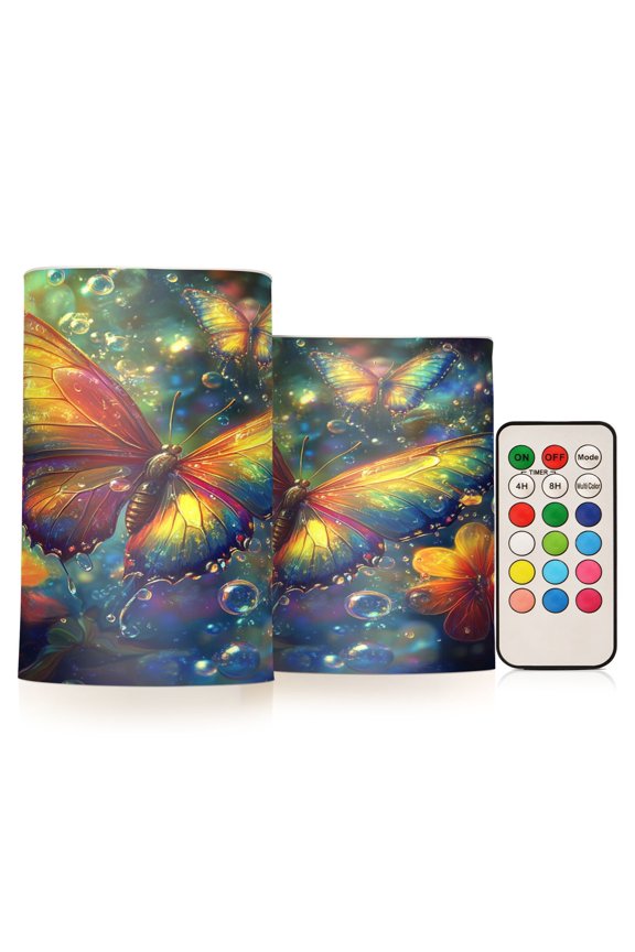Flameless Candles LED Lights Radiant Reflections Creativity Battery Candles