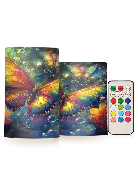 Flameless Candles LED Lights Radiant Reflections Creativity Battery Candles