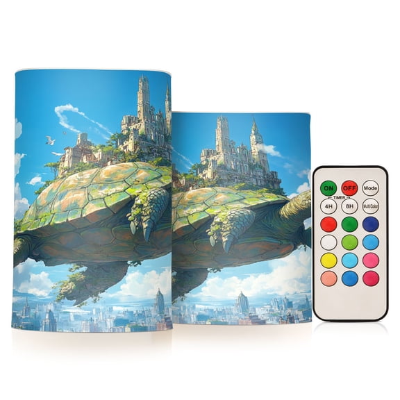 BZSMCE Flameless Candles LED Lights Skyward Journey Creativity Battery Candles