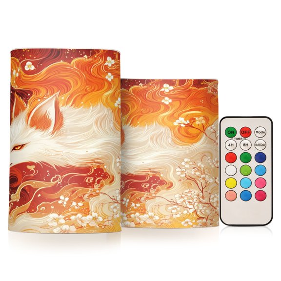BZSMCE Flameless Candles LED Lights The Spirit Of Flames Creativity Battery Candles