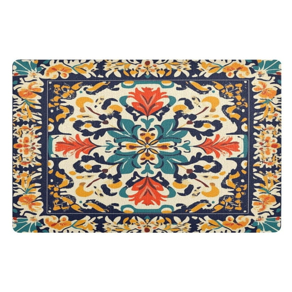 BZSMCE Floor Mats 32x20in Design Fashion Art Regular Pattern Creativity Doormats