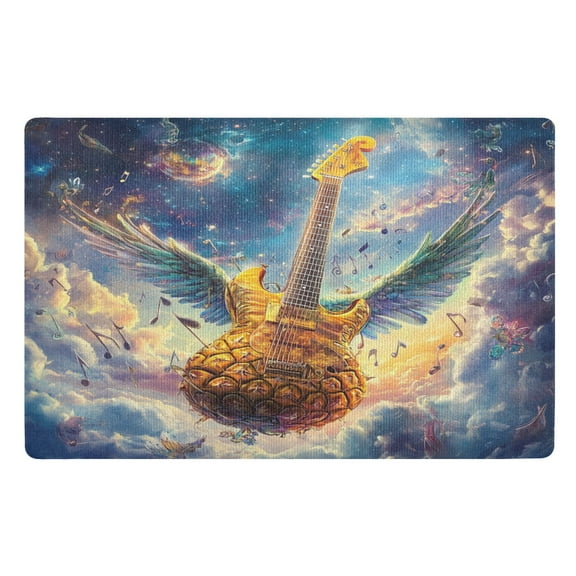 BZSMCE Floor Mats 32x20in Pineapple Creativity Doormats