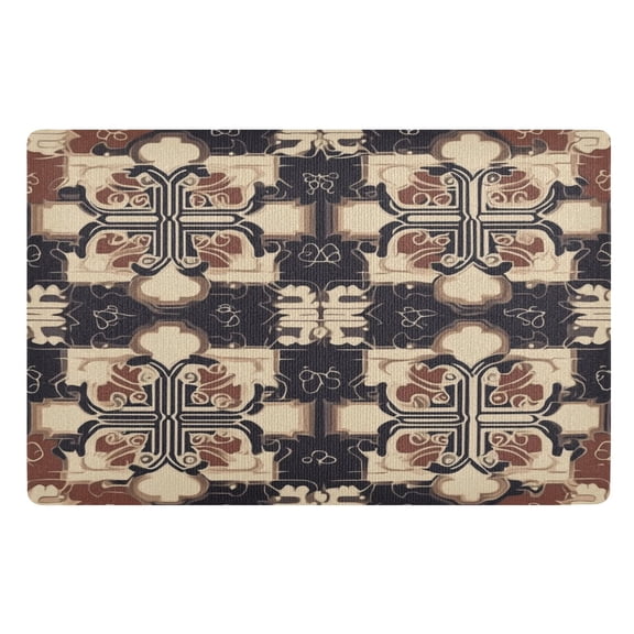 BZSMCE Floor Mats 32x20in Regular Pattern Painting Creativity Doormats